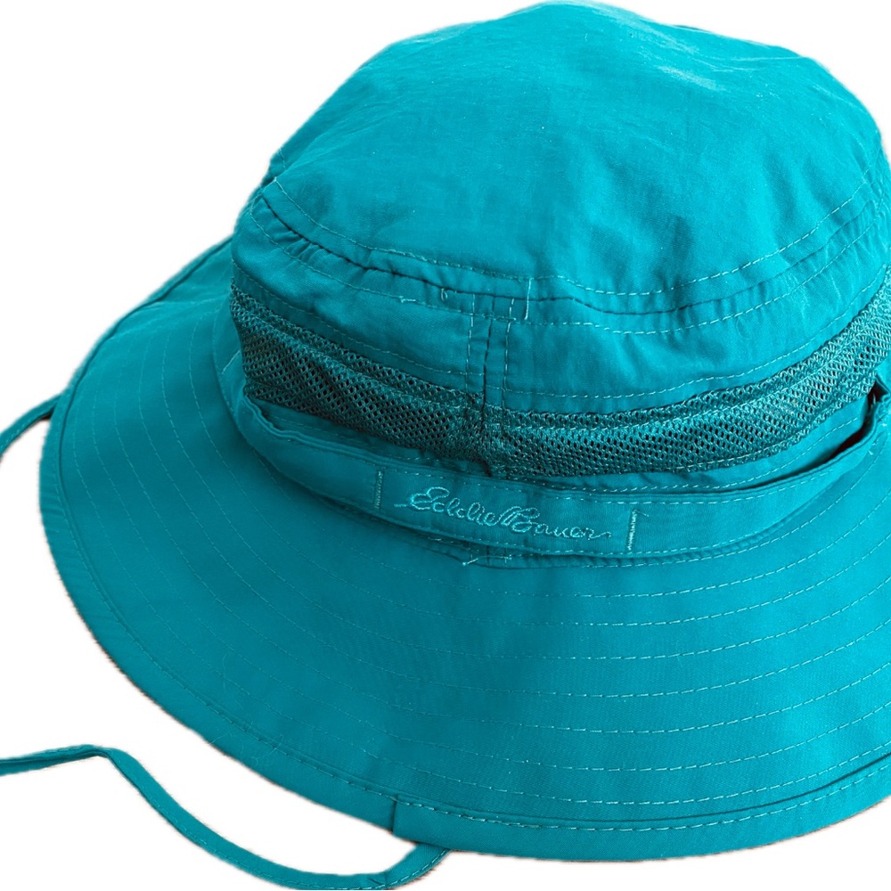 NWOT Eddie Bauer Exploration UPF Vented Boonie Hat Seamoss Size L/XL UNISEX